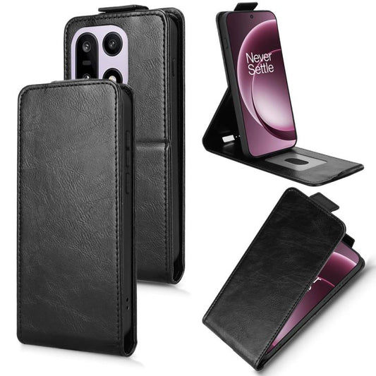 Magnetic Vertical Flip Leather Phone Case with Buckle, For OnePlus 15, For OnePlus Nord 5 / Ace 5 Ultra, For OnePlus Nord CE5 / Ace 5 Racing, For OnePlus 13T