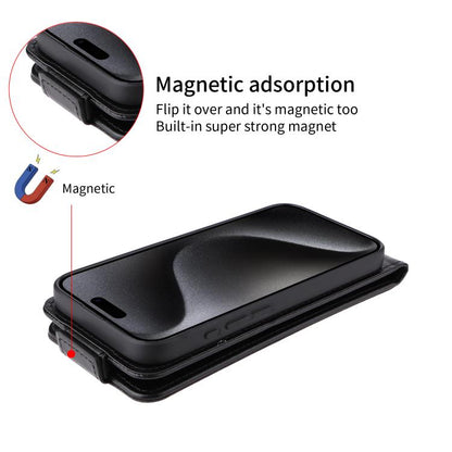 Magnetic Vertical Flip Leather Phone Case with Buckle, For OnePlus 15, For OnePlus Nord 5 / Ace 5 Ultra, For OnePlus Nord CE5 / Ace 5 Racing, For OnePlus 13T