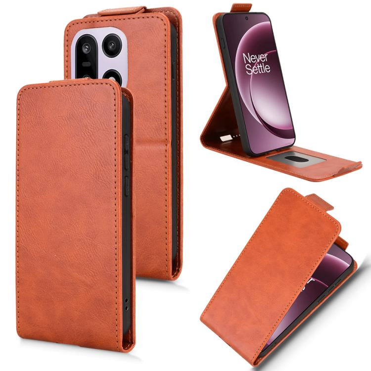 Magnetic Vertical Flip Leather Phone Case with Buckle, For OnePlus 15, For OnePlus Nord 5 / Ace 5 Ultra, For OnePlus Nord CE5 / Ace 5 Racing, For OnePlus 13T