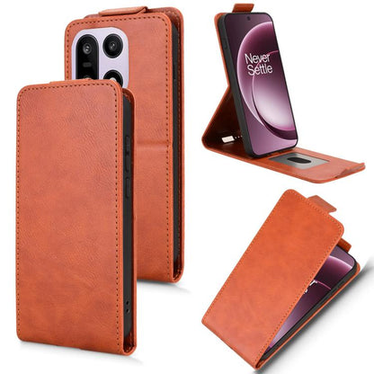 Magnetic Vertical Flip Leather Phone Case with Buckle, For OnePlus 15, For OnePlus Nord 5 / Ace 5 Ultra, For OnePlus Nord CE5 / Ace 5 Racing, For OnePlus 13T