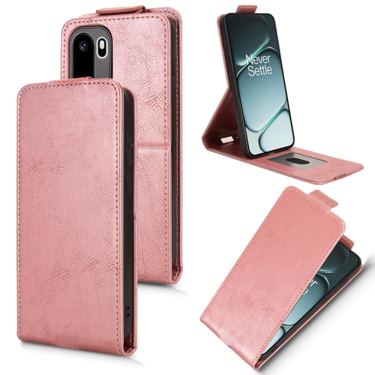Magnetic Vertical Flip Leather Phone Case with Buckle, For OnePlus N6 4G, For OnePlus Ace 6 Ultra, For OnePlus Turbo 6 / Nord 6 5G, For OnePlus 15T, For OnePlus Turbo 6V, For OnePlus 15R / Ace 6
