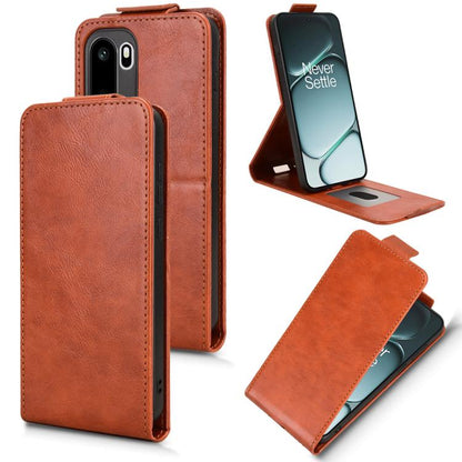 Magnetic Vertical Flip Leather Phone Case with Buckle, For OnePlus N6 4G, For OnePlus Ace 6 Ultra, For OnePlus Turbo 6 / Nord 6 5G, For OnePlus 15T, For OnePlus Turbo 6V, For OnePlus 15R / Ace 6