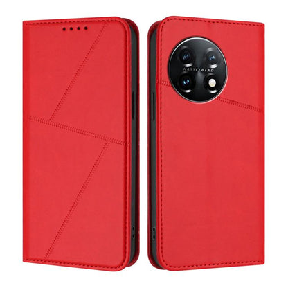 Strong Magnetic Frosted Flip Leather Phone Case, For OnePlus 11, For OnePlus 9R, For OnePlus Nord CE 5G