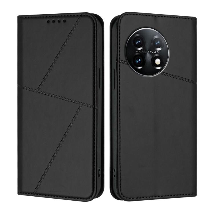 Strong Magnetic Frosted Flip Leather Phone Case, For OnePlus 11, For OnePlus 9R, For OnePlus Nord CE 5G