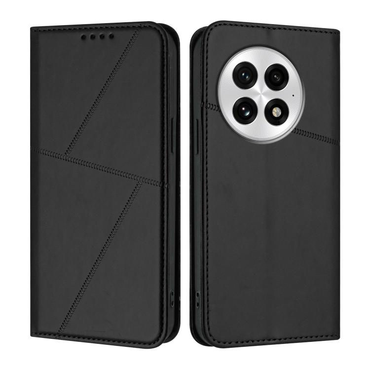 Strong Magnetic Frosted Flip Leather Phone Case, For OnePlus 13T, For OnePlus Ace 5, For OnePlus 13