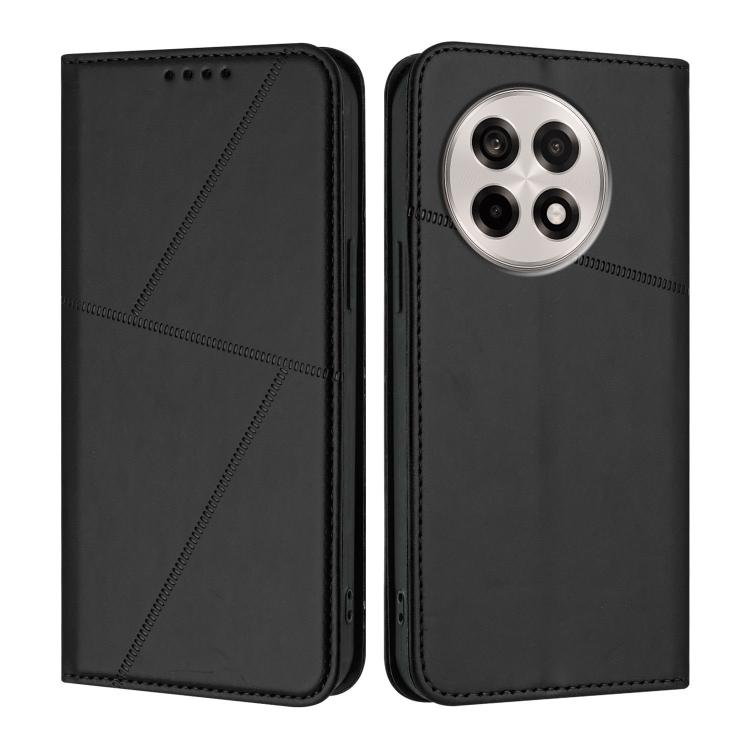 Strong Magnetic Frosted Flip Leather Phone Case, For OnePlus 13T, For OnePlus Ace 5, For OnePlus 13