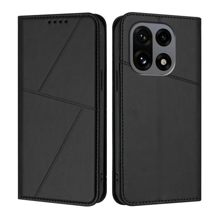 Strong Magnetic Frosted Flip Leather Phone Case, For OnePlus Turbo 6 / Turbo 6V, For OnePlus Ace 6, For OnePlus 15