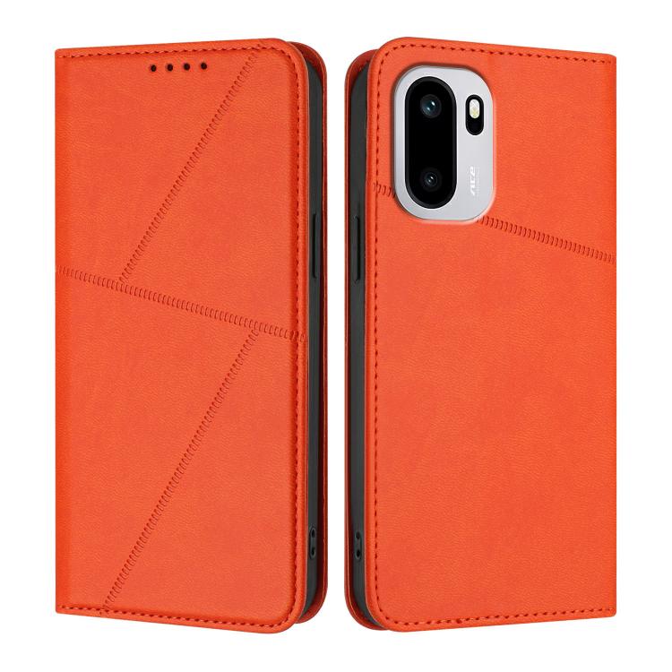 Strong Magnetic Frosted Flip Leather Phone Case, For OnePlus Turbo 6 / Turbo 6V, For OnePlus Ace 6, For OnePlus 15