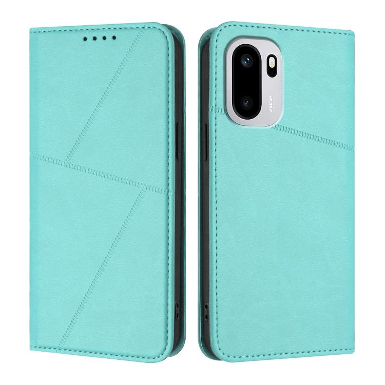 Strong Magnetic Frosted Flip Leather Phone Case, For OnePlus Turbo 6 / Turbo 6V, For OnePlus Ace 6, For OnePlus 15