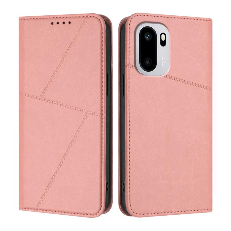 Strong Magnetic Frosted Flip Leather Phone Case, For OnePlus Turbo 6 / Turbo 6V, For OnePlus Ace 6, For OnePlus 15