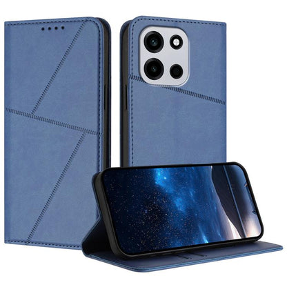 Strong Magnetic Frosted Flip Leather Phone Case, For OnePlus Turbo 6 / Turbo 6V, For OnePlus Ace 6, For OnePlus 15