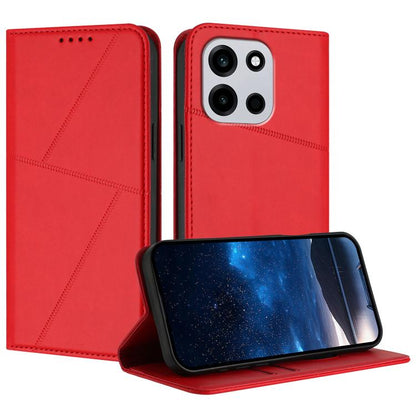 Strong Magnetic Frosted Flip Leather Phone Case, For OnePlus Turbo 6 / Turbo 6V, For OnePlus Ace 6, For OnePlus 15