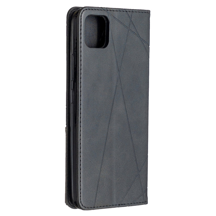Rhombus Texture Horizontal Flip Magnetic Leather Case with Holder & Card Slots, For OPPO Realme C11, For OPPO Realme 6, For OPPO Realme 6 Pro, For OPPO Reno3 Pro