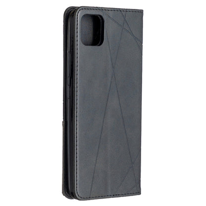 Rhombus Texture Horizontal Flip Magnetic Leather Case with Holder & Card Slots, For OPPO Realme C11, For OPPO Realme 6, For OPPO Realme 6 Pro, For OPPO Reno3 Pro