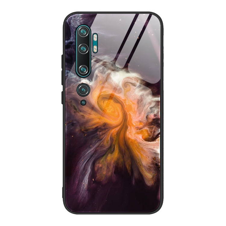 Marble Pattern Glass Protective Case, For Xiaomi Mi Note 10, For Xiaomi Mi CC9 / A3 Lite, For Xiaomi Redmi 9A