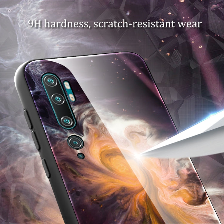Marble Pattern Glass Protective Case, For Xiaomi Mi Note 10, For Xiaomi Mi CC9 / A3 Lite, For Xiaomi Redmi 9A
