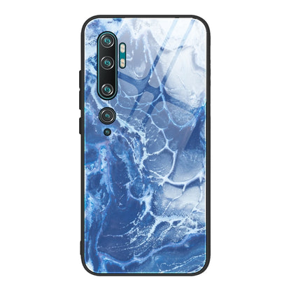 Marble Pattern Glass Protective Case, For Xiaomi Mi Note 10, For Xiaomi Mi CC9 / A3 Lite, For Xiaomi Redmi 9A