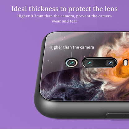 Marble Pattern Glass Protective Case, For Xiaomi Redmi K20 / K20 Pro / Mi 9T, For Xiaomi Redmi Note 9, For Xiaomi Redmi Note 9S / Note 9 Pro