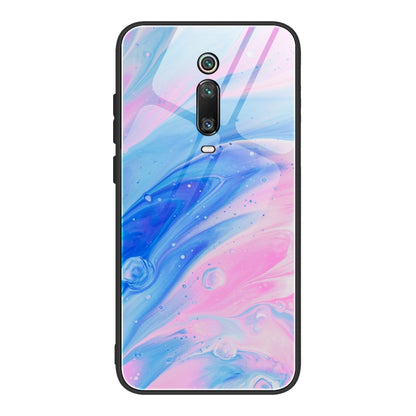 Marble Pattern Glass Protective Case, For Xiaomi Redmi K20 / K20 Pro / Mi 9T, For Xiaomi Redmi Note 9, For Xiaomi Redmi Note 9S / Note 9 Pro