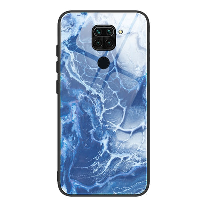 Marble Pattern Glass Protective Case, For Xiaomi Redmi K20 / K20 Pro / Mi 9T, For Xiaomi Redmi Note 9, For Xiaomi Redmi Note 9S / Note 9 Pro
