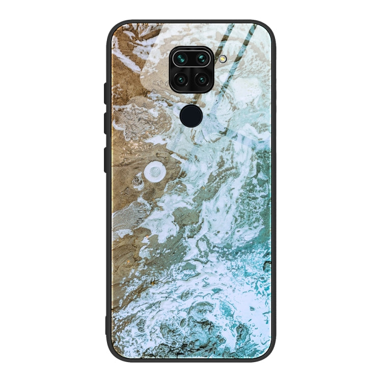 Marble Pattern Glass Protective Case, For Xiaomi Redmi K20 / K20 Pro / Mi 9T, For Xiaomi Redmi Note 9, For Xiaomi Redmi Note 9S / Note 9 Pro