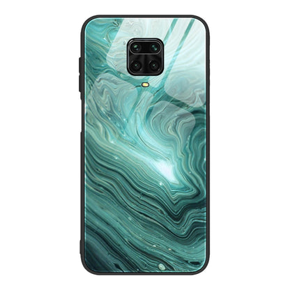 Marble Pattern Glass Protective Case, For Xiaomi Redmi K20 / K20 Pro / Mi 9T, For Xiaomi Redmi Note 9, For Xiaomi Redmi Note 9S / Note 9 Pro