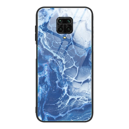 Marble Pattern Glass Protective Case, For Xiaomi Redmi K20 / K20 Pro / Mi 9T, For Xiaomi Redmi Note 9, For Xiaomi Redmi Note 9S / Note 9 Pro