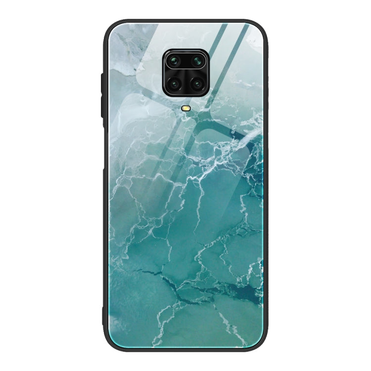 Marble Pattern Glass Protective Case, For Xiaomi Redmi K20 / K20 Pro / Mi 9T, For Xiaomi Redmi Note 9, For Xiaomi Redmi Note 9S / Note 9 Pro