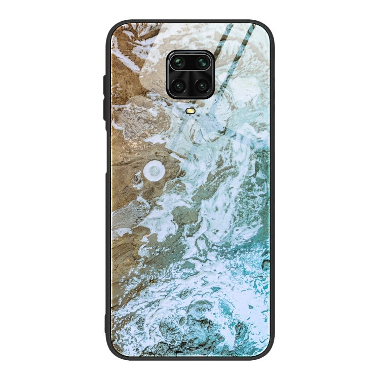 Marble Pattern Glass Protective Case, For Xiaomi Redmi K20 / K20 Pro / Mi 9T, For Xiaomi Redmi Note 9, For Xiaomi Redmi Note 9S / Note 9 Pro