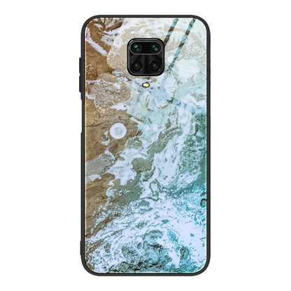 Marble Pattern Glass Protective Case, For Xiaomi Redmi K20 / K20 Pro / Mi 9T, For Xiaomi Redmi Note 9, For Xiaomi Redmi Note 9S / Note 9 Pro