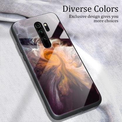 Marble Pattern Glass Protective Case, For Xiaomi Redmi Note 8 Pro, For Xiaomi Redmi Note 8T