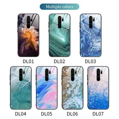 Marble Pattern Glass Protective Case, For Xiaomi Redmi Note 8 Pro, For Xiaomi Redmi Note 8T