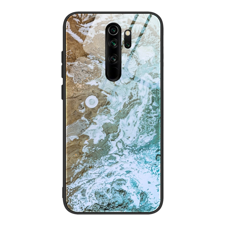 Marble Pattern Glass Protective Case, For Xiaomi Redmi Note 8 Pro, For Xiaomi Redmi Note 8T