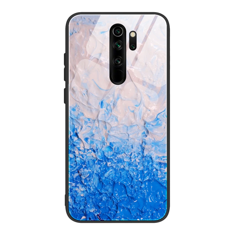 Marble Pattern Glass Protective Case, For Xiaomi Redmi Note 8 Pro, For Xiaomi Redmi Note 8T