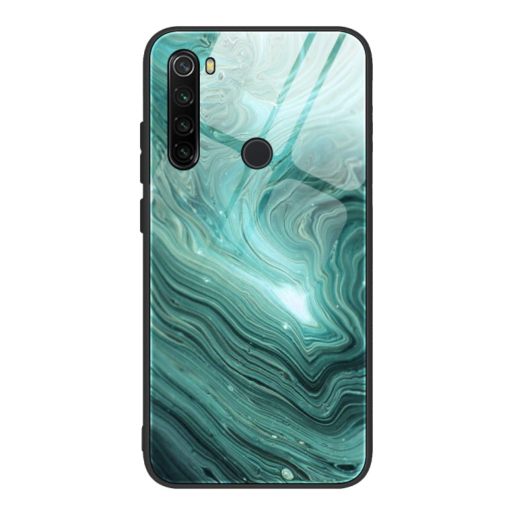 Marble Pattern Glass Protective Case, For Xiaomi Redmi Note 8 Pro, For Xiaomi Redmi Note 8T