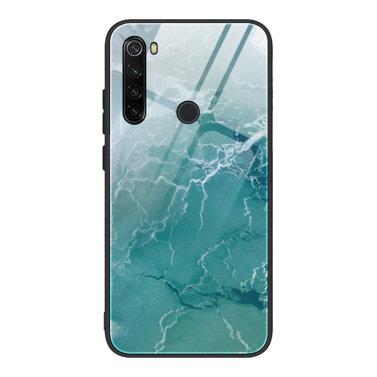 Marble Pattern Glass Protective Case, For Xiaomi Redmi Note 8 Pro, For Xiaomi Redmi Note 8T