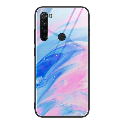 Marble Pattern Glass Protective Case, For Xiaomi Redmi Note 8 Pro, For Xiaomi Redmi Note 8T