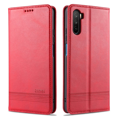 AZNS Magnetic Calf Texture Horizontal Flip Leather Case with Card Slots & Holder & Wallet, For Huawei Nova 7, For Huawei Nova 7 SE, For Huawei Enjoy 20, For Huawei Maimang 9