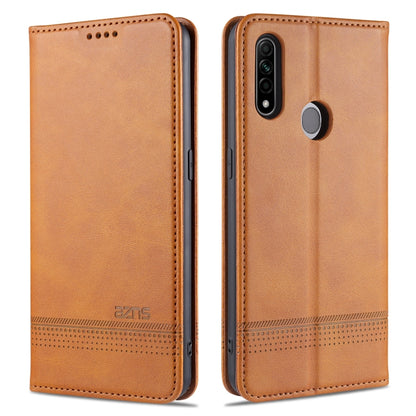 AZNS Magnetic Calf Texture Horizontal Flip Leather Case with Card Slots & Holder & Wallet, For Huawei Honor X10, For OPPO A9 (2020), For OPPO A31 / A8, For Samsung Galaxy S20