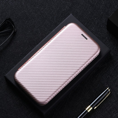 Carbon Fiber Texture Magnetic Horizontal Flip TPU + PC + PU Leather Case with Card Slot, For OPPO Realme V3, For Samsung Galaxy A42 5G, For Vivo Y20 / Y20i (Indian), For Xiaomi Poco X3 NFC