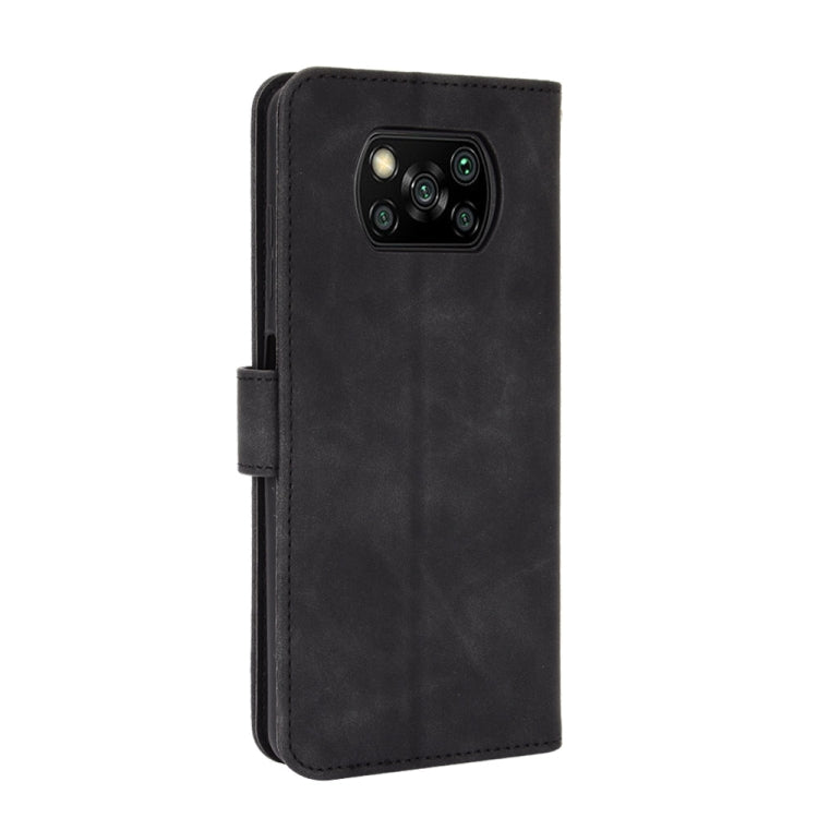 Solid Color Skin Feel Magnetic Buckle Horizontal Flip Calf Texture PU Leather Case with Holder & Card Slots & Wallet, For Xiaomi Poco X3 NFC, For Xiaomi Redmi K30 Ultra