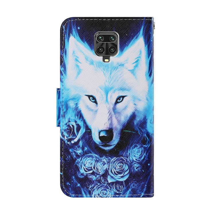 Coloured Drawing Pattern Horizontal Flip PU Leather Case with Holder & Card Slots & Wallet & Lanyard, For Xiaomi Redmi Note 9 Pro / 9 Pro Max / 9s