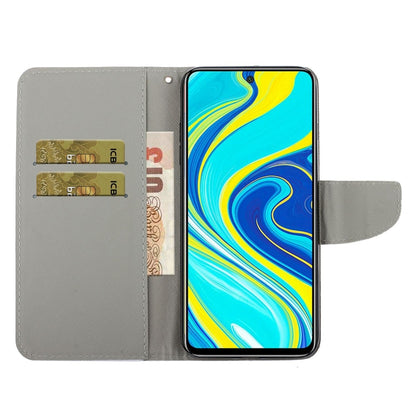Coloured Drawing Pattern Horizontal Flip PU Leather Case with Holder & Card Slots & Wallet & Lanyard, For Xiaomi Redmi Note 9 Pro / 9 Pro Max / 9s
