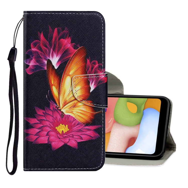 Coloured Drawing Pattern Horizontal Flip PU Leather Case with Holder & Card Slots & Wallet & Lanyard, For Xiaomi Note 10 Lite / Note 10 Pro