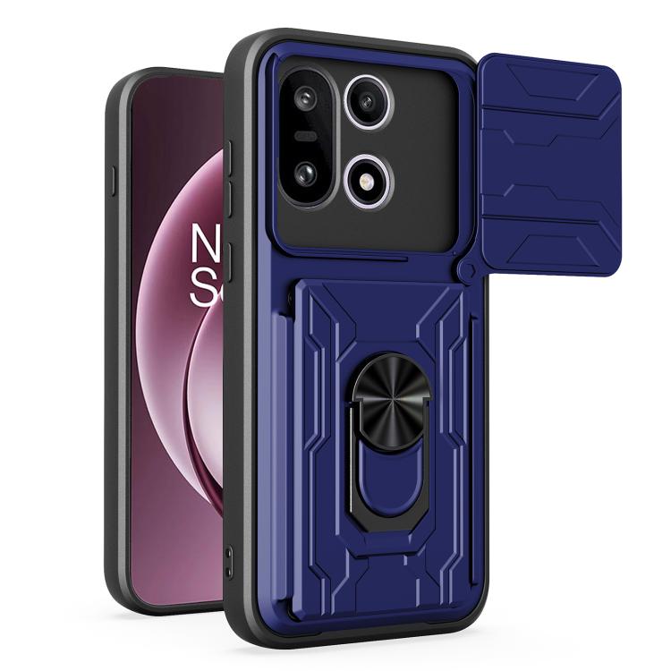 Sliding Camshield TPU+PC Phone Case with Card Slot, For OnePlus 15 5G, For OnePlus 13R 5G, For OnePlus 13 5G