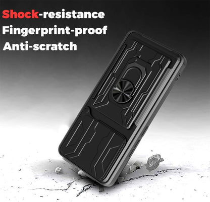 Sliding Camshield TPU+PC Phone Case with Card Slot, For OnePlus 15 5G, For OnePlus 13R 5G, For OnePlus 13 5G
