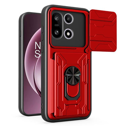 Sliding Camshield TPU+PC Phone Case with Card Slot, For OnePlus 15 5G, For OnePlus 13R 5G, For OnePlus 13 5G