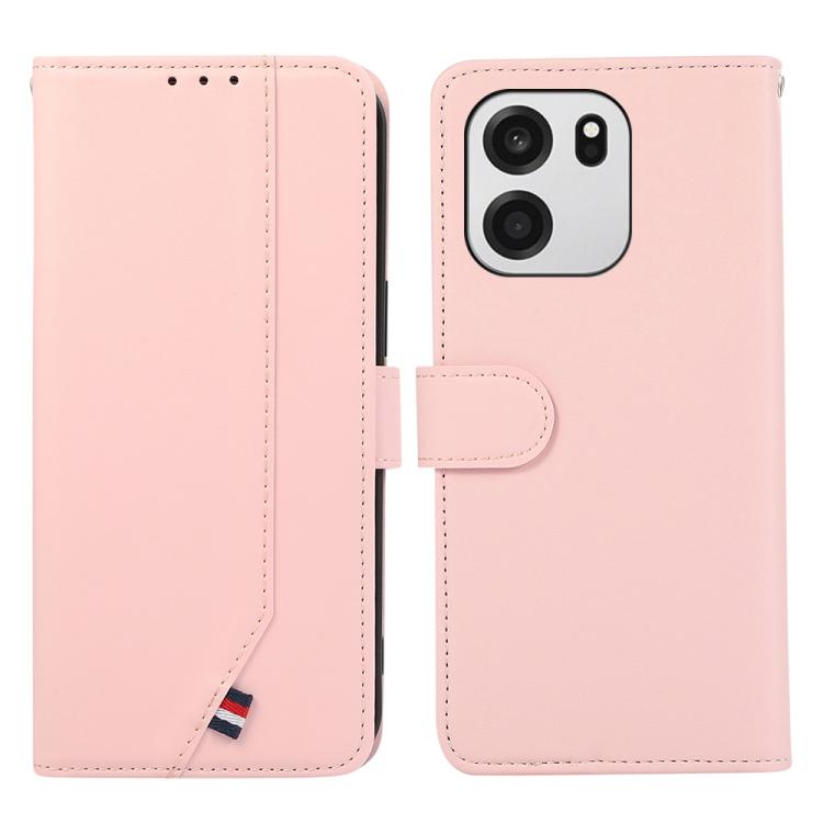 ABEEL Delicate Texture Splicing RFID Leather Phone Case, For OnePlus Nord CE6 Lite 5G Global, For OnePlus Ace 6 Ultra, For OnePlus 15T, For OnePlus Turbo 6V / Turbo 6