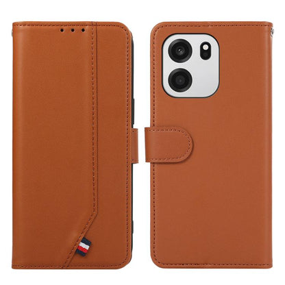 ABEEL Delicate Texture Splicing RFID Leather Phone Case, For OnePlus Nord CE6 Lite 5G Global, For OnePlus Ace 6 Ultra, For OnePlus 15T, For OnePlus Turbo 6V / Turbo 6