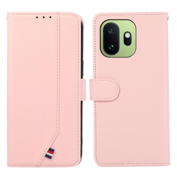 ABEEL Delicate Texture Splicing RFID Leather Phone Case, For OnePlus Nord CE6 Lite 5G Global, For OnePlus Ace 6 Ultra, For OnePlus 15T, For OnePlus Turbo 6V / Turbo 6